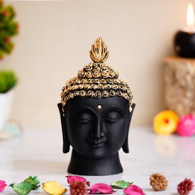 ArtofDot Home Décor Buddha Statue For Home Decoration Buddha Head Decorative Showpiece - 19 cm