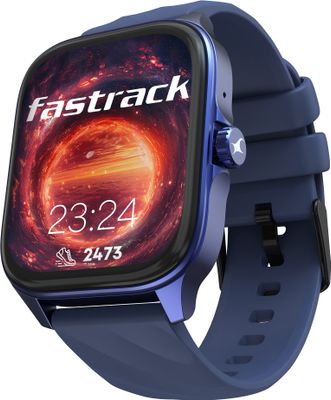 Fastrack Revolt Pro-1.97'' Super AMOLED Display|AOD|Working Crown|BT Calling|Fast Charge Smartwatch