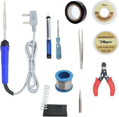 Hillgrove HGCM1344M2 Electronic 11in1 Mobile Soldering Iron Machine Combo Kit Set 25 W 25 W Simple