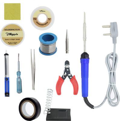 Hillgrove HGCM1345M2 Electronic 12in1 Mobile Soldering Iron Machine Combo Kit Set 25 W 25 W Simple