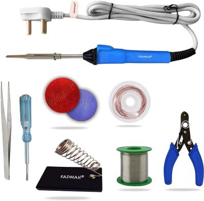 FADMAN Electric Gadget 8in1 New Mobile Soldering Iron Equipment Tool Combo Kit Set 25 W Simple