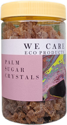 We Care Eco Products Natural Palm Sugar Crystals Whole|Panam Kalkkandu|Tal MishriI|From Kerala250gm Sweetener