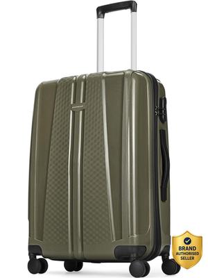 ARISTOCRAT by VIP Invictus 65 - Hardbody Trolley Bag Ivy Green Check-in Suitcase 8 Wheels - 26 Inch