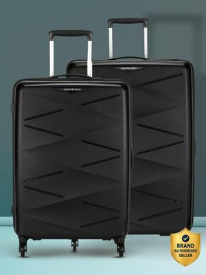 Kamiliant by American Tourister (Medium 68 Cm | Large 79 Cm)Combination Lock - Triprism Check-in Suitcase 4 Wheels - 31 Inch