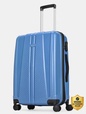 ARISTOCRAT by VIP Invictus 65 - Hardbody Trolley Bag Ocean Blue Check-in Suitcase 8 Wheels - 26 Inch