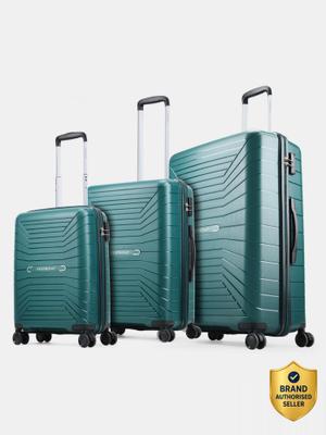 ARISTOCRAT Carnival Set of 3 (Small 59cm | Medium 68cm | Large 78cm) Cabin & Check-in Set 8 Wheels - 30 Inch