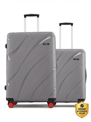 HRX by Hrithik Roshan Madrid 2 (Small 58cm | Medium 66cm) Cabin & Check-in Set 8 Wheels - 26 inch
