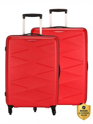 Kamiliant by American Tourister (Small 55 Cm | Medium 68 Cm)Combination Lock-Triprism Cabin & Check-in Set 4 Wheels - 27 inch