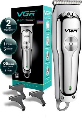 VGR V-071 Professional Trimmer 120 min Runtime 4 Length Settings