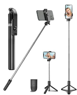 subton Big Tripod 5ft 6inch Long Selfie Stick with Wireless Selfie Remote for Vlog Reel Tripod, Tripod Clamp, Tripod Bracket