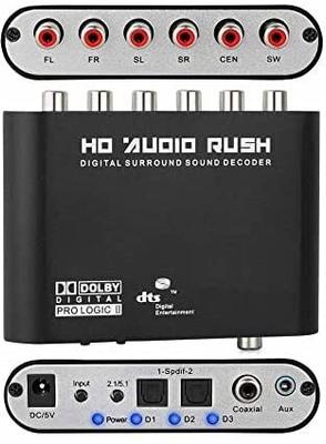 RyzCare TV-out Cable 5.1 Amplifier Analogue Converter for PS3, DVD Player, Xbox