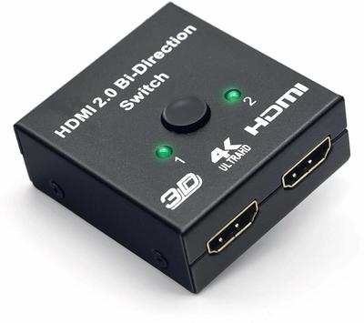 BKC TV-out Cable HDMI 2.0 Bi-Direction HDMI Manual Switch