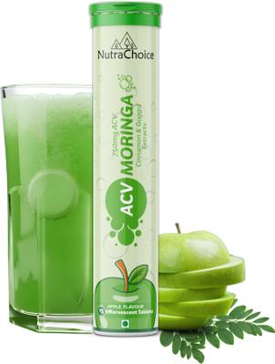 NutraChoice ACV Moringa (Apple) To Control Cravings, Apple Cider Vinegar Tablets