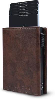 thewalletstore Men Travel Brown Artificial Leather Wallet
