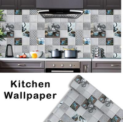DeCorner 200 cm x 40 cm Waterproof Decorative Vinyl Wallpaper