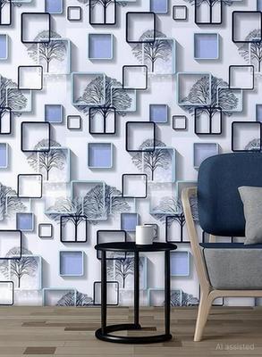 Wollzo 45 cm x 500 cm Waterproof Decorative Vinyl Wallpaper