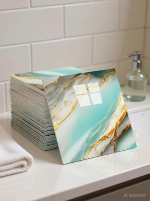 Splendid 60 cm x 60 cm Waterproof Decorative Vinyl Wallpaper