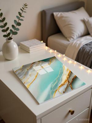 OCEANSKY 60 cm x 60 cm Waterproof Decorative Vinyl Wallpaper