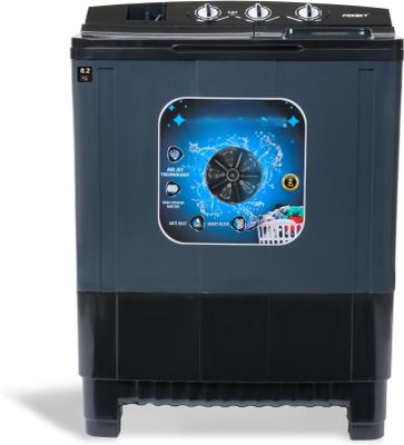 FOXSKY 8.2 kg Semi Automatic Top Load Washing Machine Grey