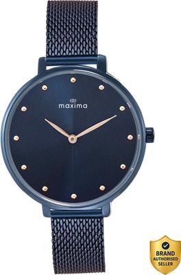MAXIMA Attivo Blue Collection Attivo Blue Dial Two Hands Fashion Timepiece Elegant Design Analog Watch  - For Women