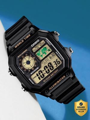 CASIO AE-1200WH-1BVDF Youth ( AE-1200WH-1BVDF ) Digital Watch - For Men