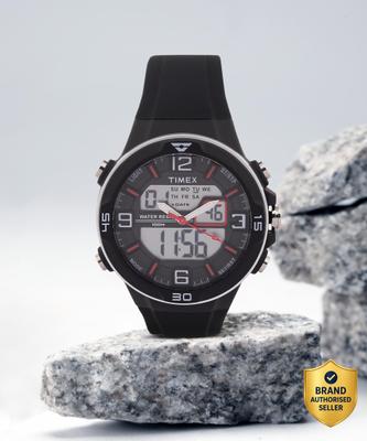 TIMEX Round 46mm Grey Dial Analog-Digital Watch  - For Men