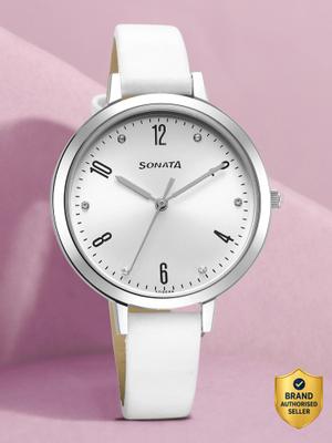 SONATA 87056Sl03W-Sdp686-Sonata Style Style Analog Watch - For Women