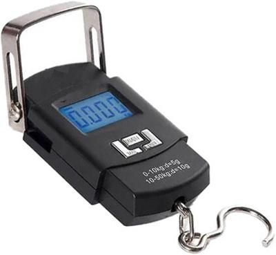 Kelo Luggage Weight Scale- 50Kg Portable Hanging Luggage Weighing Machine Digital for Weighing Household Items i.e. Waste Newspaper, Disposal ,Gas Cylinder,Weight Scale /126/UKac Weighing Scale