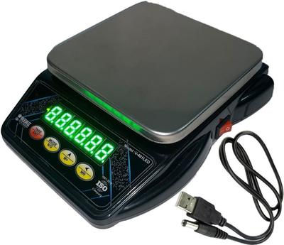 NIBBIN 10Kg Digital Scale High Precision With Stainless Steel Top For Home Baking Weighing Scale