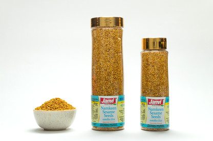 JANVI FOODS Namkeen and Roasted Tal | Roasted Sesame Seed | Digestive and Natural Namkeen Mouth Freshener