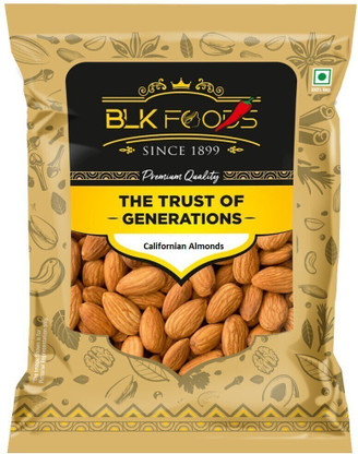 BLK FOODS Select Natural California Badam giri 500gm Almonds
