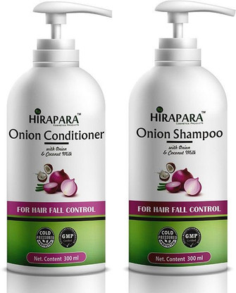 HIRAPARA Onion Shampoo & Conditioner Kit