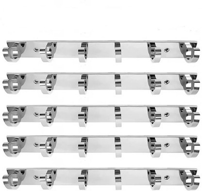 picamax C- Shape Door hook hanger /Clothe hanger set of 5 pcs Door Hanger
