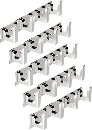 picamax FLAT 4 pin door hook hanger/door hanger/wall hanger/key hanger pack of 5 Door Hanger