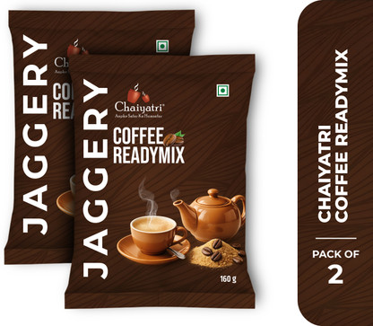 Chaiyatri Coffee Readymix Pouch 160g Pack of 2 Choco, Chocolate Instant Tea Pouch