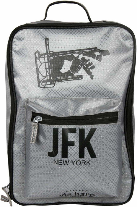 Shopharp airport Argento 12 L Laptop Backpack Grey Shopharp School Bags