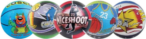 COSCO Multi Graphics Basketball Size: 3 Multicolor COSCO Basketballs