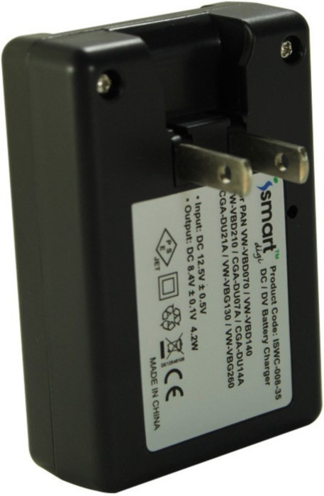 Ismart Digi Charging Pack For SMSG SSGIABP210E Camera Battery Charger Black Ismart Battery chargers
