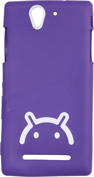 Iway Back Cover for Sony Xperia C3 Purple Iway Plain Cases Covers