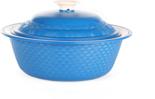 Cuttingedge Carnation Royal 1800 ml Casserole Blue, Pack of 1 Thermoware Casserole 1800 ml Cuttingedge Casseroles