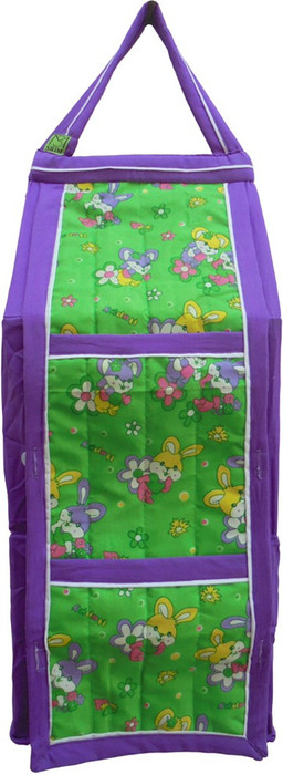 SRIM SMC0087 Polyester Collapsible Wardrobe Finish Color Green, DIY Do It Yourself SRIM Collapsible Wardrobes