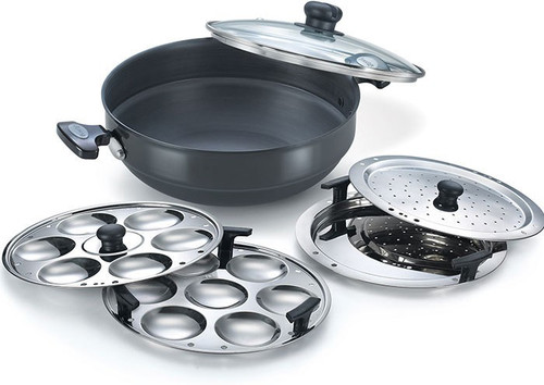 Prestige Multi Karahi Induction Bottom Cookware Set PTFE Non stick , 6 Piece Prestige Cookware Sets