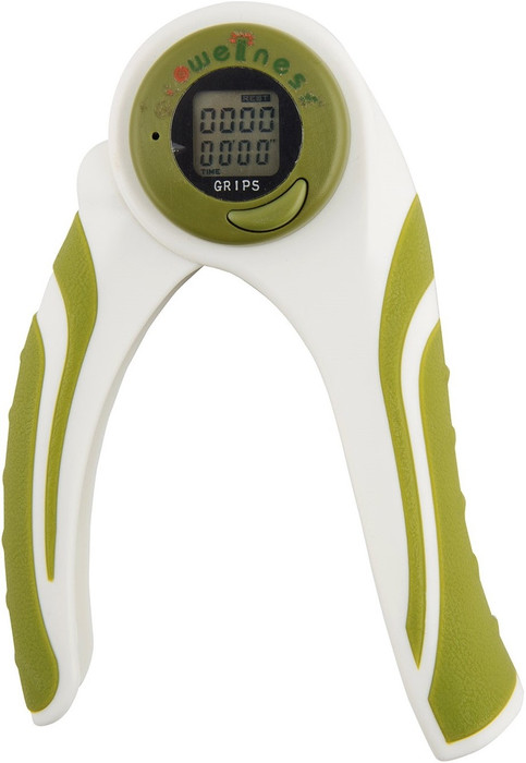 Ecowellness Digital Hand Grip/Fitness Grip Green Ecowellness Hand Grips