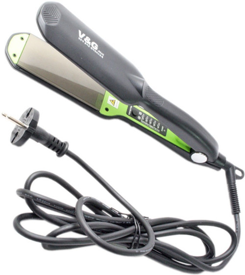 SJ V G Ceramic Flat Iron 65W 8240 Hair Straightener Black SJ Hair Straighteners