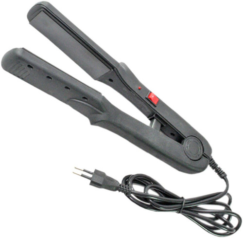 JM Flat Iron 35w Set Curling Curler Iron HS28214 Hair Straightener Black JM Hair Straighteners