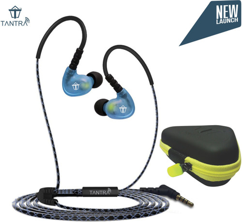 Tantra Little Trumpet T 900 Headset without Mic Blue Black, In the Ear Tantra Headphones
