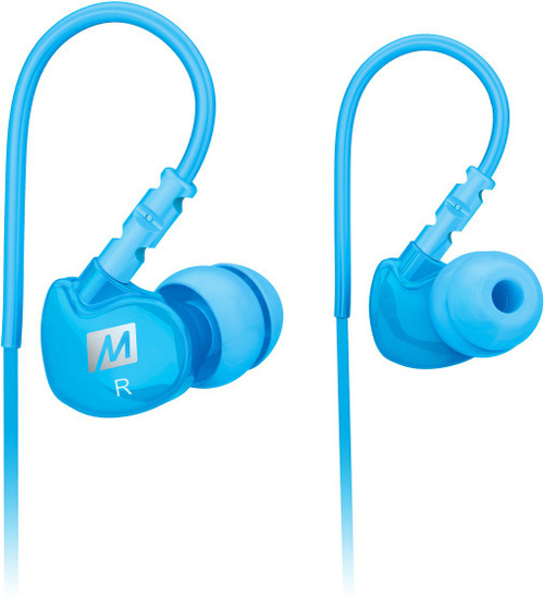 MEE Audio M6 TL Wired Headset without Mic Teal, In the Ear MEE Audio Headphones