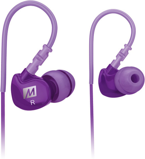 Mee Audio M6 PP Bluetooth without Mic Headset Purple, In the Ear Mee Audio Headphones