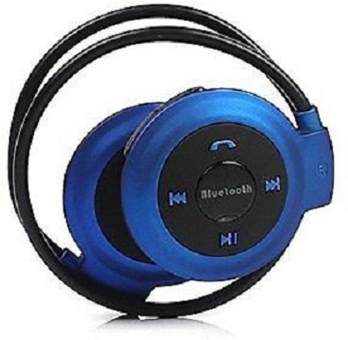 AE MOBILE ACCESSORIZE MINI 503 HEADPHONE BLU Bluetooth Headset Blue, On the Ear AE MOBILE ACCESSORIZE Headphones