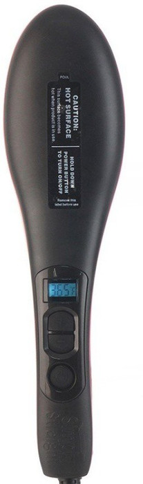 Wonder World Styler Hair Straight™ Type 675 ® Automatic Paddle Brush with LCD Display Temperature Control Black Wonder World Personal Care Appliances